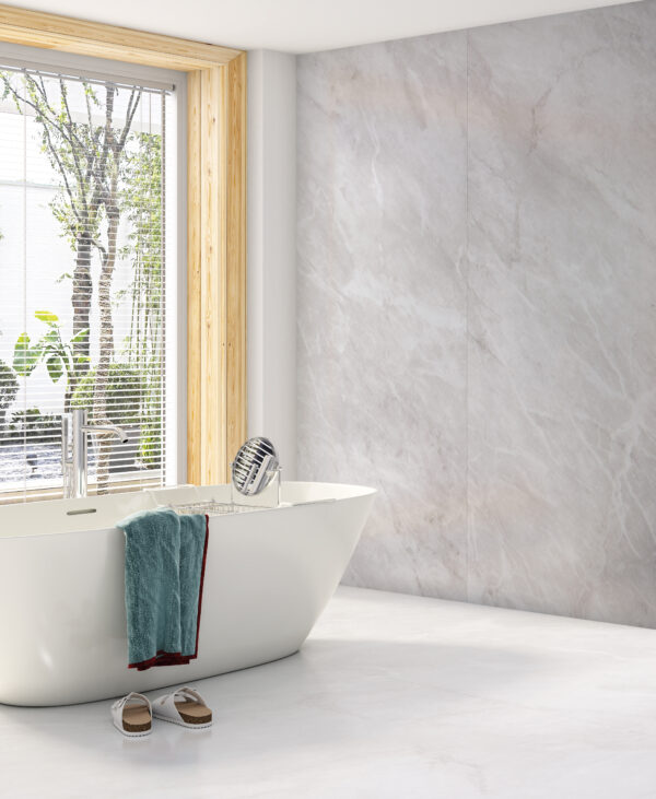 4010010160 Silver Grey Marble Neptune Silver Grey Marble 7.5mm 2.6m pk4