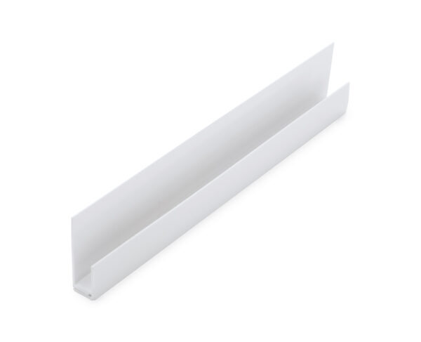 4010060380 White 8-10mm 2pt Edge Trim 2 Prt Edge Trim White 8/10mm x 2.7m