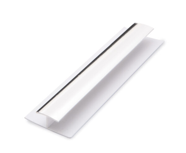 H Trim chrome 10mm x 2.7m