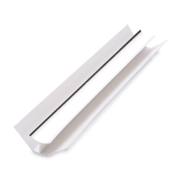 4010060450 Chrome 8mm Internal Corner Int Corner Trim chrome 2.7m (8mm)