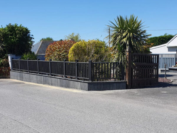 Balustrade Post & Rail System 1.8 metre module - Charcoal
