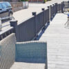 Balustrade Post & Rail System 1.8 metre module - Charcoal