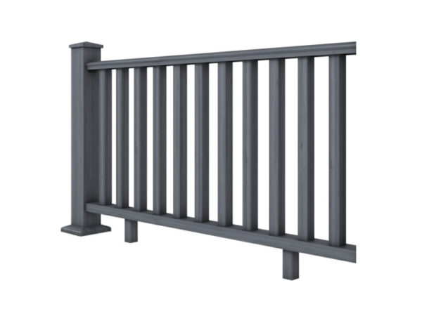 Balustrade Post & Rail System 1.8 metre module - Charcoal