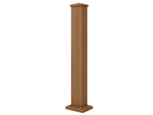 Decking Post Assembly Brown