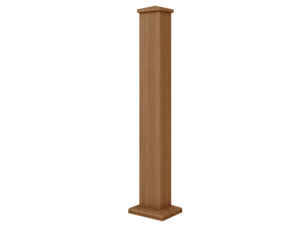 Decking Post Assembly Brown