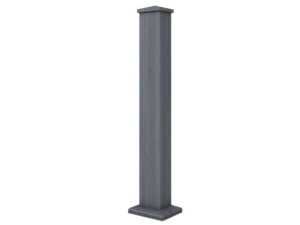Decking Post Assembly Charcoal