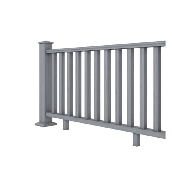 Balustrade Post & Rail System 1.8 metre module - Grey
