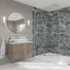 Abruzzo-Chrome-Urban-Grey-Splashback Abruzzo 2420 x 160 x 9mm PF