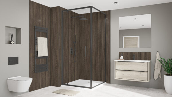 American-Walnut-Black-American-Walnut-Splashback Malibu Grey / Storm Blue Alloy 2440 x 1220 x 4