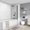 Athena-Marble-Black-Glacier-White-Splashback (1) ATHENA MARBLE Mermaid Elite 2420x1200x10mm PF/T&G