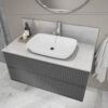 Athena-Marble-WT-Glacier-White-SB-Chrome ATHENA MARBLE Mermaid Elite 2420x1200x10mm PF/T&G