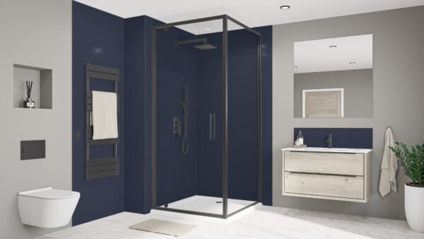 Deep Sea Blue / Smoked Rose Alloy 800 x 250 x 4mm