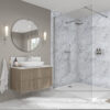 Fumo-Chrome-Storm-Blue-Splashback FUMO Mermaid Elite 2420x1200x10mm T&G