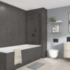 Greystone-Marble-Black-Midnight-Grey-Splashback (1) Greystone Marble 2420 x 1200 x 9mm PF