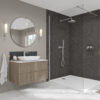 Greystone-Marble-Chrome-Midnight-Grey-Splashback Greystone Marble 2420 x 1200 x 9mm PF