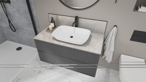 Himalayan Marble 1500 x 425 x 12mm Compact