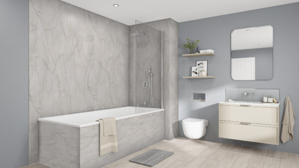 Marmo-Puro-Chrome-Urban-Grey-Splashback (1) Marmo Puro 2420 x 1200 x 9mm T&G