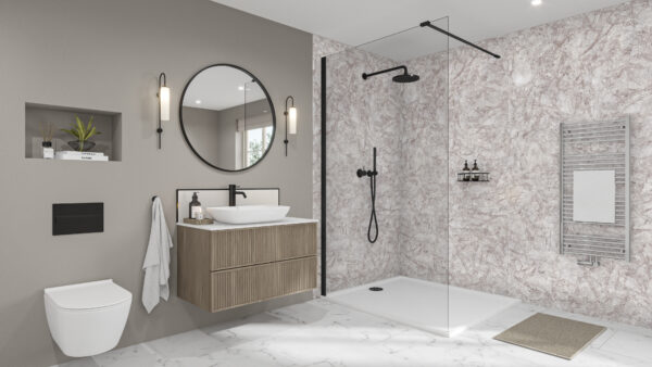 Natural-Pietra-Black-Malibu-Grey-Splashback Natural Pietra 2420 x 580 x 9mm DPF