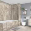Onyx-Marrone-Chrome-Terra-Grey-Splashback (1) Onyx Marrone 2420 x 160 x 9mm PF
