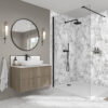 Onyx-Nebbiosa-Black-Roman-Marble-Splashback Onyx Nebbiosa 2420 x 600 x 9mm T&G