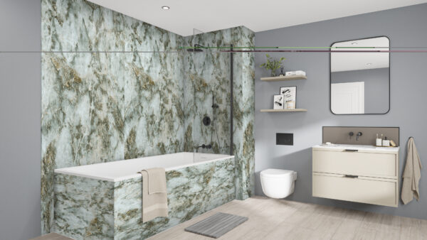 Onyx-Verde-Black-Terra-Grey-Splashback (1) Onyx Verde 2420 x 1200 x 9mm PF