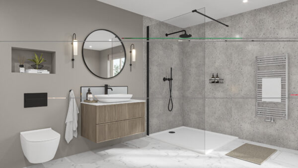 Pewter Terrazzo 2420 x 1200 x 9mm PF