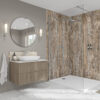 Rift-Oak-Chrome-Terra-Light-Splashback Rift Oak 2420 x 580 x 9mm DPF