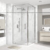 Roman-Marble-Chrome-Roman-Marble-Splashback Roman Marble 400 X 250 X 4