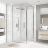 Roman-Marble-Chrome-Roman-Marble-Splashback Roman Marble 400 X 250 X 4