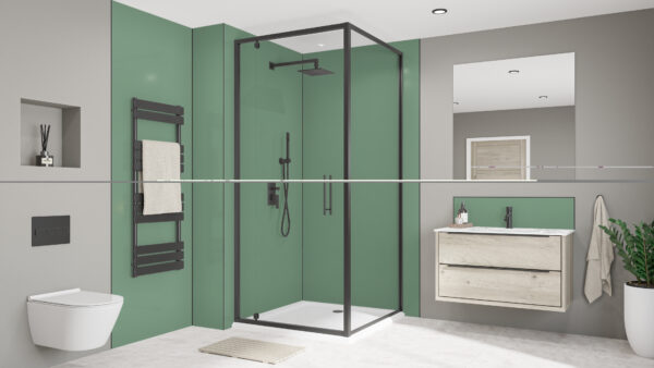 Seafoam-Green-Black-Seafoam-Green-Splashback Seafoam Green / Battleship Grey Alloy 2440 x 1220 x 4