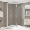 Terra-Grey-Chrome-Terra-Grey-Splashback Terra Grey / Seabreeze Green Alloy 2440 x 900 x 4