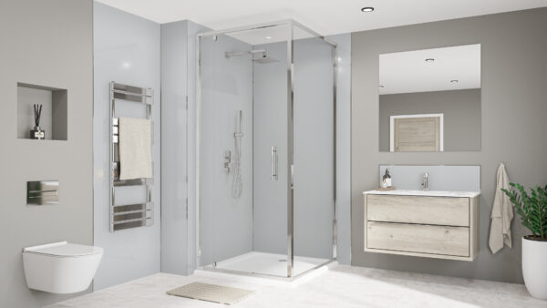 Urban-Grey-Chrome-Urban-Grey-Splashback Atlantic / Urban Grey Alloy 2440 x 900 x 4