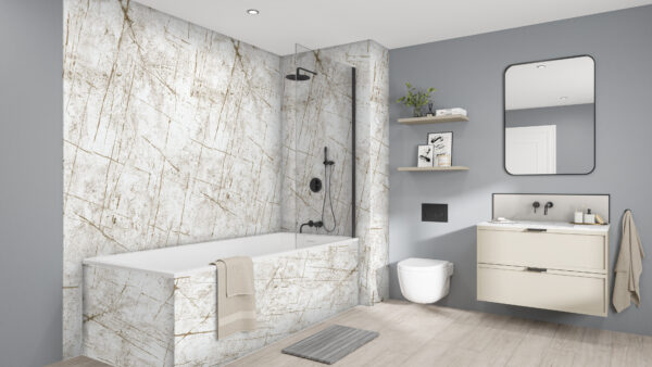 Vienna White 2420 x 580 x 9mm DPF
