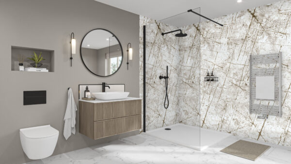 Vienna White 2420 x 580 x 9mm DPF