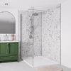 Carrara Marble Herringbone  2440 x 1200 x 4mm