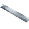 10mm chrome Aluminium End Cap Hi Res ALUMINIUM END CAP 2.4m (CHROME) (10mm)