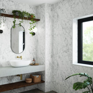 1b Japandi White Marble Cameo v1 (FLAT) White Marble 2420 x 1185 PLY TG P1