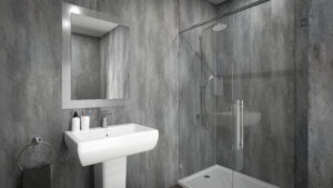 Bathroom3---Zinc-1m SHOWER PANEL 10mm x 1m x 2.4m (ZINC)