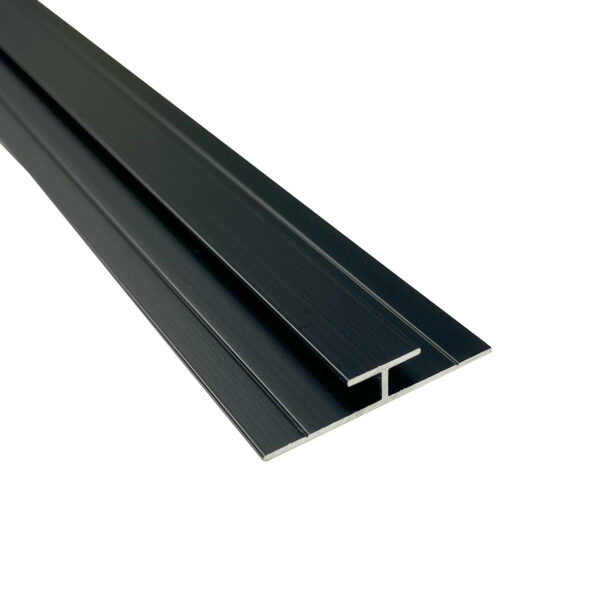 Black-H-Joint-1 H Joint Black 2420mm Long