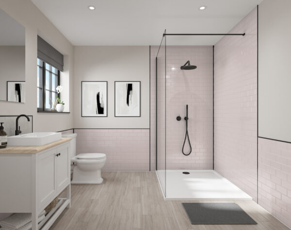 Blush-Black Blush Composite 1220 x 2440 x 3mm (Wall)