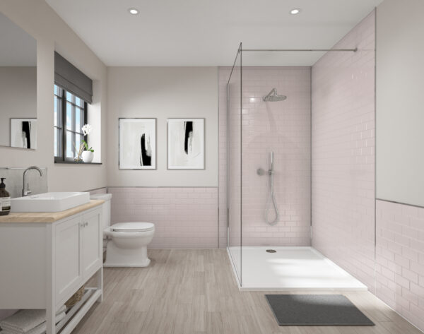 Blush-Chrome Blush Composite 1220 x 2440 x 3mm (Wall)