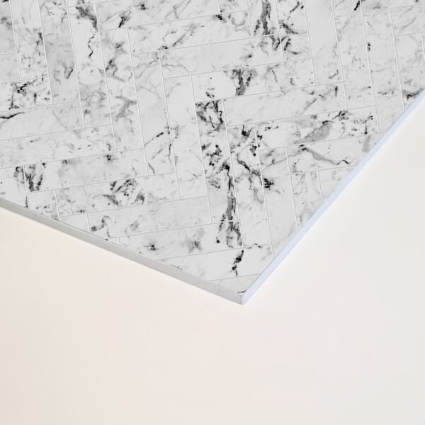 Carrara-Marble-Corner-Shot Carrara Marble 2420 x 900 PLY CC P1