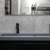 DC01D74 ZX Grey Concrete 600 x 2600 2 Tap SOLID WALL PANEL 5mm x 300mm x 600mm (GREY CONCRETE) (PK11)