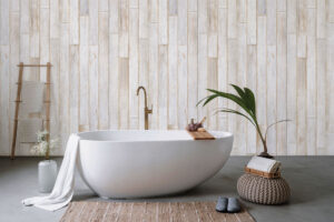 DC01F27 White Cabin WALL PANEL 6mm x 500mm x 2.6m (WHITE CABIN) (PK3)