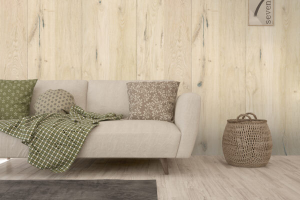WALL PANEL 8mm x 375mm x 2.6m (SCANDI OAK) (PK 3)