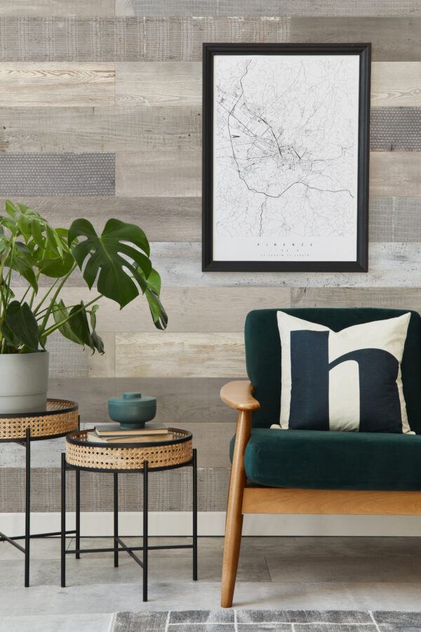 FEATURE WALL+ 6mm x 154mm x 1.2m (LIGHT VINTAGE WOOD) (PK 9)
