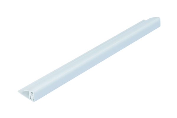 Grey Clip on End Cap CLIP ON END CAP 2.6m (GREY) (PK10) (5-8mm)