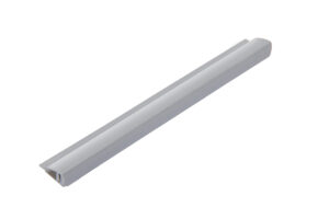 DC55C26 Cold Grey clip on end cap UNI CORNER 2.6m (COLD GREY) (PK10) (5-8mm)