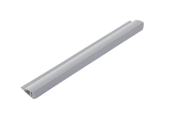 DC55C26 Cold Grey clip on end cap UNI CORNER 2.6m (COLD GREY) (PK10) (5-8mm)