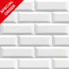 WALL PANEL 8mm x 375mm x 2.6m (SUBWAY) (PK3)